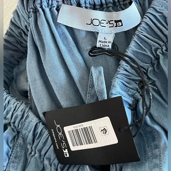 NWT Joes Jeans Chambray Flutter Top Size Large - Picture 8 of 9